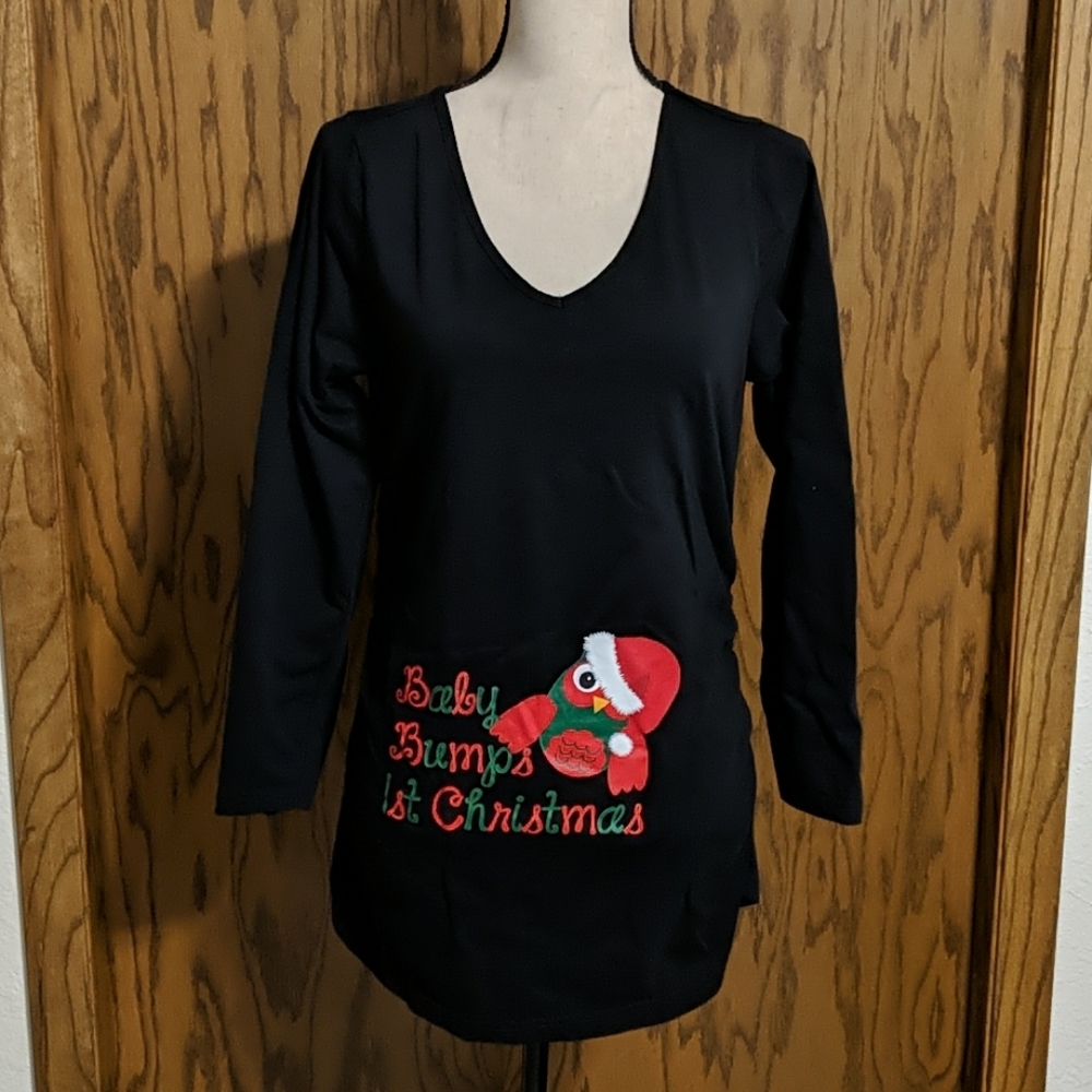 Christmas Maternity Shirt